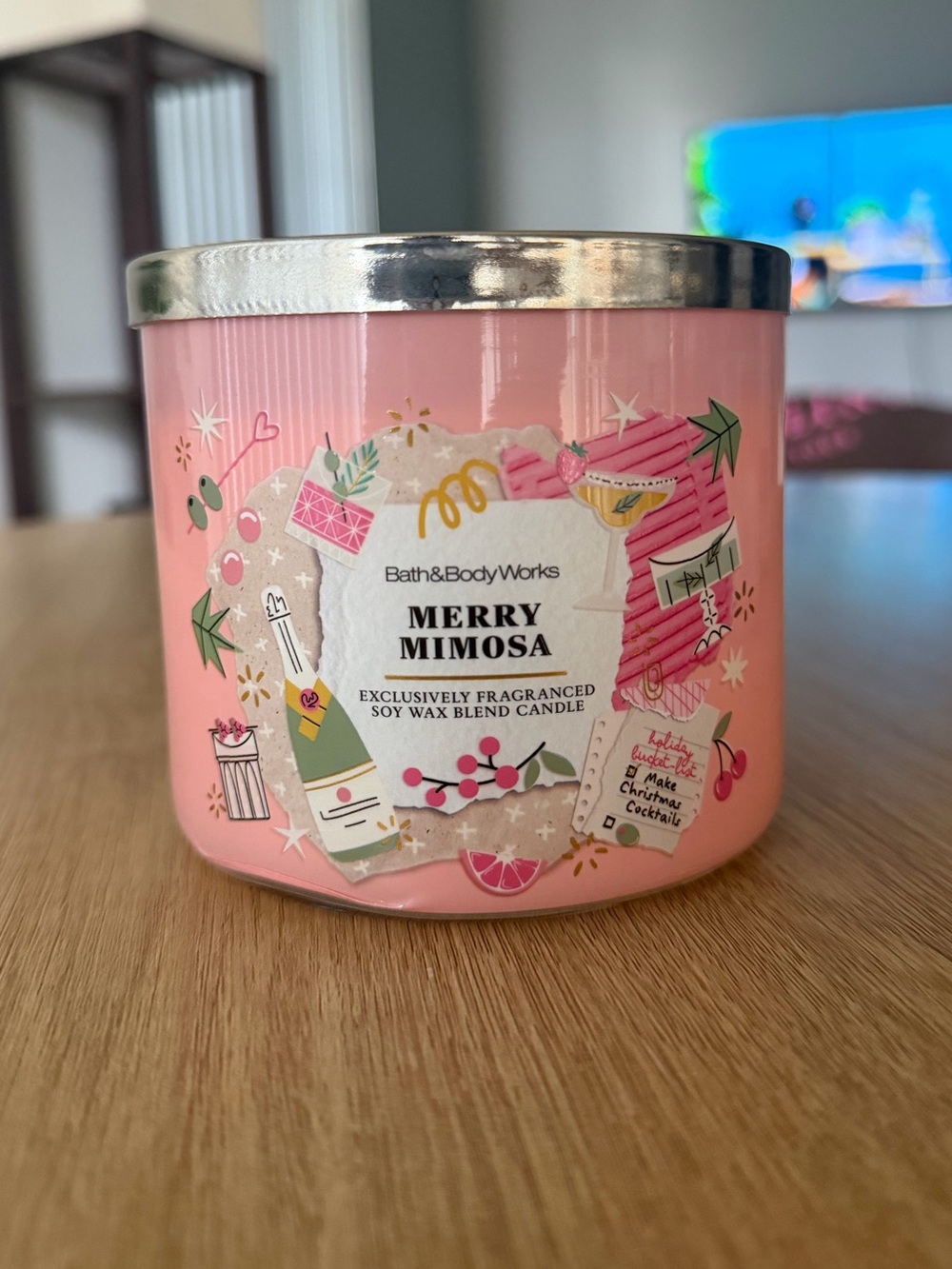 NWT MERRY MIMOSA BBW CANDLE